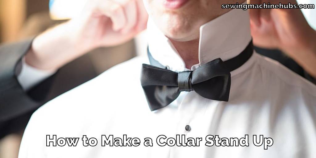 How to Make a Collar Stand Up